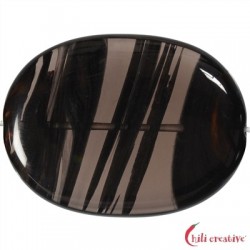 Strang Linse Obsidian (Lamellen-Obisidian) 30 x 40mm