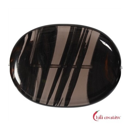 Strang Linse Obsidian (Lamellen-Obisidian) 30 x 40mm