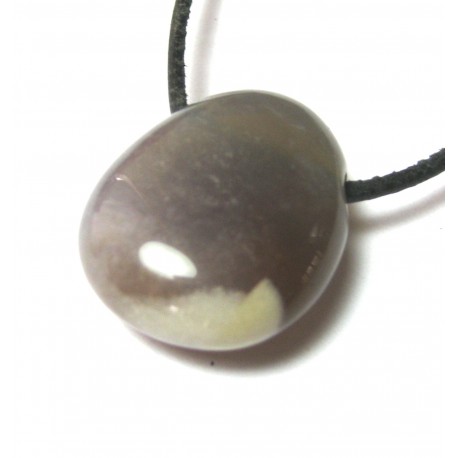 Trommelstein gebohrt Sardonyx AB