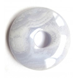 Donut Chalcedon blau 30mm